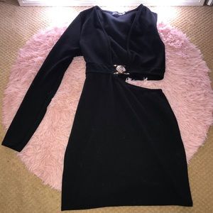 Pretty little thing black dress